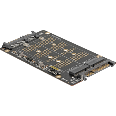 DELOCK 64354 - Convertidor de llave M NVMe M.2 > U.2 y M.2 clave B SATA > SATA DELOCK 64354 - Convertidor de llave M NVMe M.2 > U.2 y M.2 clave B SATA > SATA