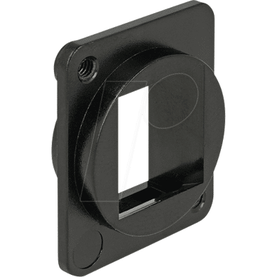 DELOCK 86275 - Soporte Keystone 1 puerto tipo D (XLR) negro DELOCK 86275 - Soporte Keystone 1 puerto tipo D (XLR) negro