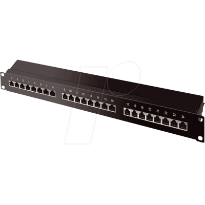 Shiverpeaks Modelo 75069 - Panel de conexión 24 puertos 19" Rack Cat.6a Shiverpeaks Modelo 75069 - Panel de conexión 24 puertos 19" Rack Cat.6a