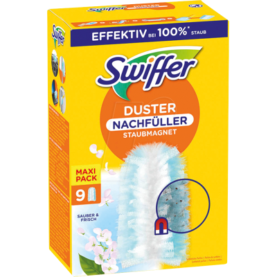 Plumero magnético SWIFFER aroma Febreze - Pack de 9 Plumero magnético SWIFFER aroma Febreze - Pack de 9