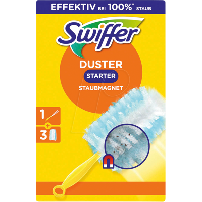 Kit de Plumero Swiffer - Mango ergonómico, 3 plumeros Kit de Plumero Swiffer - Mango ergonómico, 3 plumeros