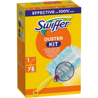SWIFFER 677004 - KIT Dustmagnet DUSTER SWIFFER, mango + 7 paños con fragan SWIFFER 677004 - KIT Dustmagnet DUSTER SWIFFER, mango + 7 paños con fragan