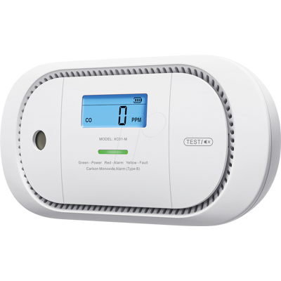 X-SENSE X-S XC01-M - Detector de monóxido de carbono, radio RF, conectable en red X-SENSE X-S XC01-M - Detector de monóxido de carbono, radio RF, conectable en red