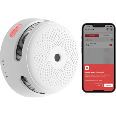 X-Sense Xs01-Wx Alarma de Humo Inteligente Wi-Fi - Alarma de Humo X-Sense Xs01-Wx Alarma de Humo Inteligente Wi-Fi - Alarma de Humo