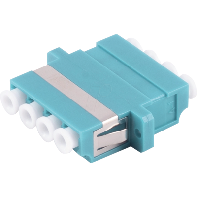 Shiverpeaks BS07-60042 - Conector de fibra óptica LC-LC Quad - Aqua Shiverpeaks BS07-60042 - Conector de fibra óptica LC-LC Quad - Aqua