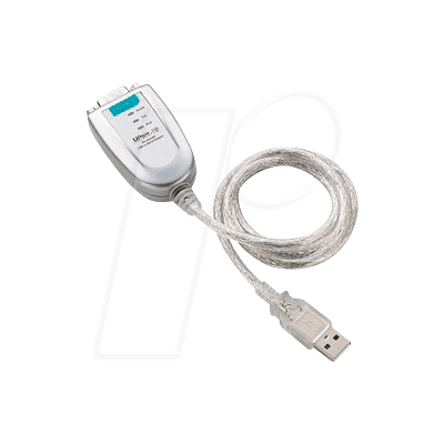 Moxa UPort 1130 - Convertidor serie - Plata - USB A - DB-9 Moxa UPort 1130 - Convertidor serie - Plata - USB A - DB-9