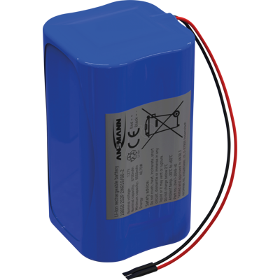 ANSMANN ANS 2447-3049-40 - Paquete de baterías de iones de litio, 7,2 V, 6700 mAh, 2 ANSMANN ANS 2447-3049-40 - Paquete de baterías de iones de litio, 7,2 V, 6700 mAh, 2