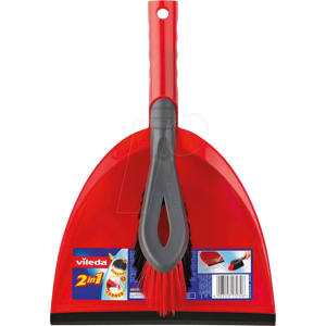 VILEDA 698709 - VILEDA juego para barrer 2 en 1 rojo plástico VILEDA 698709 - VILEDA juego para barrer 2 en 1 rojo plástico