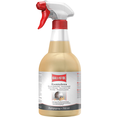 BALLISTOL BALL 25417 - Disolvente de resina, 750 ml, aerosol de bombeo BALLISTOL BALL 25417 - Disolvente de resina, 750 ml, aerosol de bombeo