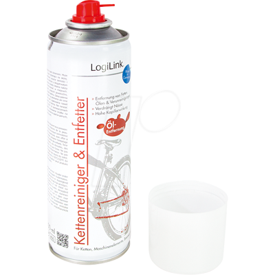 LOGILINK RP0020 - Limpiador de cadenas y desengrasante, 300 ml LOGILINK RP0020 - Limpiador de cadenas y desengrasante, 300 ml