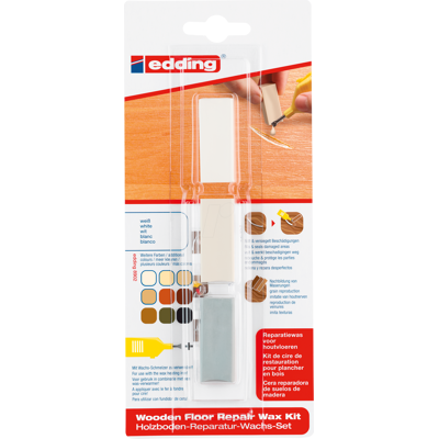 EDDING 8902-4049 - Suelo de madera cera blanco EDDING 8902-4049 - Suelo de madera cera blanco