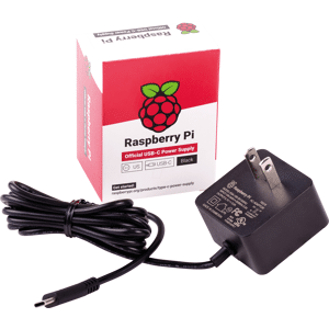 Fuente de alimentación Raspberry Pi - 5V 3A USB-C Enchufe EE.UU. Fuente de alimentación Raspberry Pi - 5V 3A USB-C Enchufe EE.UU.