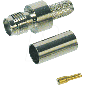 BKL SMA KU G - Acoplamiento SMA para RG 174/U, versión de crimpado BKL SMA KU G - Acoplamiento SMA para RG 174/U, versión de crimpado
