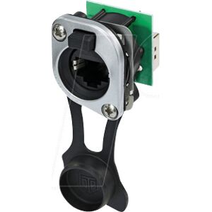 NEUTRIK ECON NE8FDP-TOP - Conector hembra de paso RJ45 etherCON TOP NEUTRIK ECON NE8FDP-TOP - Conector hembra de paso RJ45 etherCON TOP