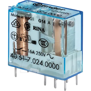 Finder 40.61.9.048.4000 Relé - 250V/AC, 400V/AC - 1 pieza Finder 40.61.9.048.4000 Relé - 250V/AC, 400V/AC - 1 pieza