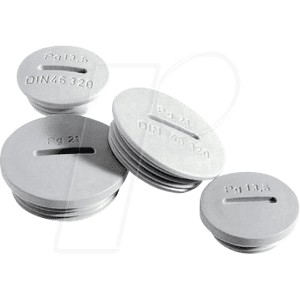 LAPP 52024850 - Enchufe ciego, PG11, gris claro LAPP 52024850 - Enchufe ciego, PG11, gris claro
