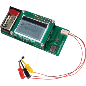 WHADDA WSMI8115 - Kit: Comprobador de componentes (ES) WHADDA WSMI8115 - Kit: Comprobador de componentes (ES)