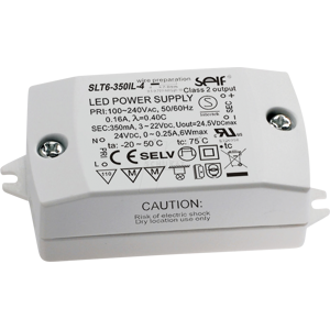 SELF SLT6-500IL-4 - TRANSFORMADOR LED, 6 W, 3 - 12 V, 0,5 A.. SELF SLT6-500IL-4 - TRANSFORMADOR LED, 6 W, 3 - 12 V, 0,5 A..