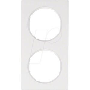 BERKER 10122289 - Marco 2x R.3 blanco polar, brillante BERKER 10122289 - Marco 2x R.3 blanco polar, brillante