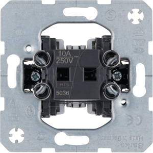 Berker Wipptaster Mod 5036 - Módulo de interruptor Berker Wipptaster Mod 5036 - Módulo de interruptor