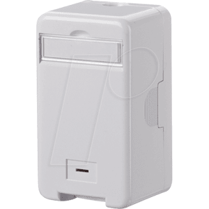 Metz Connect Enchufe de pared - 1 puerto - Blanco - Conector de red Metz Connect Enchufe de pared - 1 puerto - Blanco - Conector de red