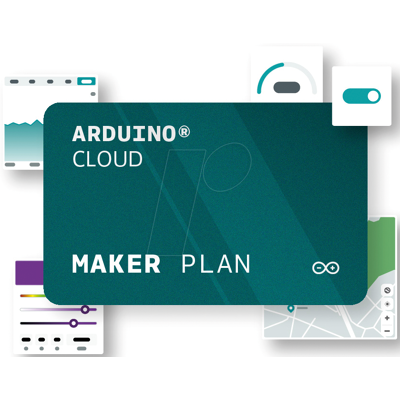 ARD AAX00015 - Arduino - Plan Cloud Maker (1 año), licencia única ARD AAX00015 - Arduino - Plan Cloud Maker (1 año), licencia única