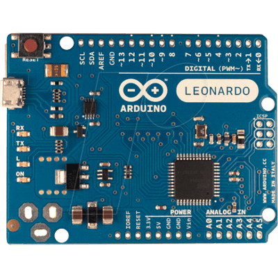 ARD LEONARDO WOH - Leonardo Arduino, ATmega 32u4, USB, sin cabezales ARD LEONARDO WOH - Leonardo Arduino, ATmega 32u4, USB, sin cabezales