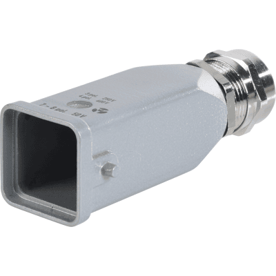 WIELAND MIN GB7HM20 Z5 - Carcasa REVos mini, conector, brida longitudinal WIELAND MIN GB7HM20 Z5 - Carcasa REVos mini, conector, brida longitudinal