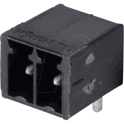 WAGO 714-162 - Conector macho, RM 3,5 mm, 2 polos, acodado WAGO 714-162 - Conector macho, RM 3,5 mm, 2 polos, acodado