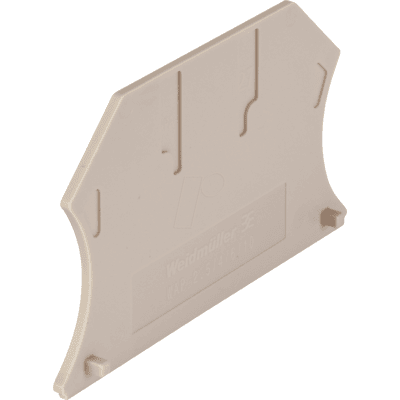 WEIDMÜLLER WAP 2.5-10 - Placa de terminación Klippon® Connect, serie W, beige WEIDMÜLLER WAP 2.5-10 - Placa de terminación Klippon® Connect, serie W, beige