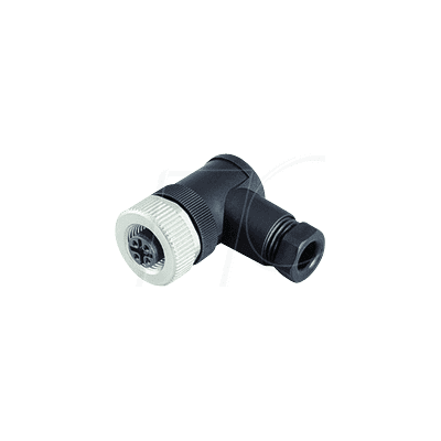 Cable sensor/actuador Pepperl Fuchs V1-W-BK M12 - 4 pines, Ángulo, blindado, CAT6 Cable sensor/actuador Pepperl Fuchs V1-W-BK M12 - 4 pines, Ángulo, blindado, CAT6