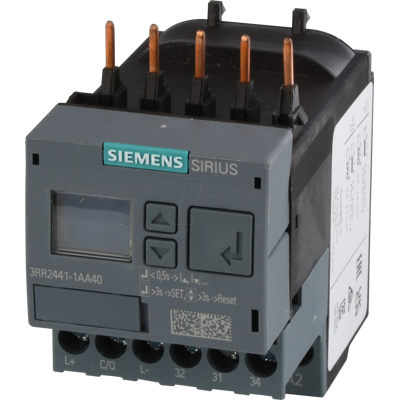 SIEMENS 3RR2441-1AA40 - Control de corriente, IO-Link, para 3RT2, 1,6-16A SIEMENS 3RR2441-1AA40 - Control de corriente, IO-Link, para 3RT2, 1,6-16A