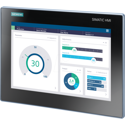 SIEMENS MTP1200 - Panel HMI táctil - Pantalla TFT 12" SIEMENS MTP1200 - Panel HMI táctil - Pantalla TFT 12"