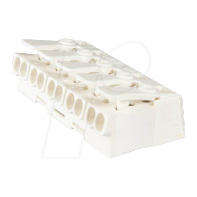 ADELS CONTACT LK 980-01 5 - Borne de luces - 5 polos, Aislante, Tornillo de fijación, 450V ADELS CONTACT LK 980-01 5 - Borne de luces - 5 polos, Aislante, Tornillo de fijación, 450V