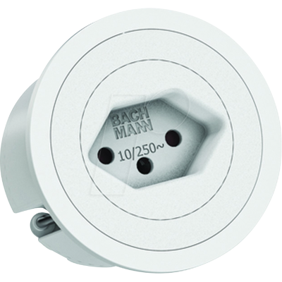 BACHMANN BACH 926.304 - PIX 1xCH T13 0,2m GST18 RAL9010 BACHMANN BACH 926.304 - PIX 1xCH T13 0,2m GST18 RAL9010