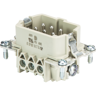 Wieland 70.310.0640.0 Revos BASIC Conector de energía de 6 pines - Conector eléctrico Wieland 70.310.0640.0 Revos BASIC Conector de energía de 6 pines - Conector eléctrico