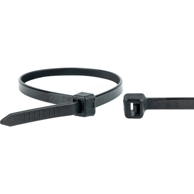 WKK Cables Negros 3.6x370mm Tiras de Amarre - Tiras de amarre WKK Cables Negros 3.6x370mm Tiras de Amarre - Tiras de amarre