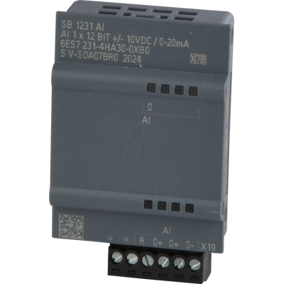 SIEMENS SB 1231 AI - ENTRADA ANALÓGICA, 1 AI, +/-10V CC, S7-1200 SIEMENS SB 1231 AI - ENTRADA ANALÓGICA, 1 AI, +/-10V CC, S7-1200
