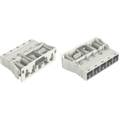 Conector Wago 770-735 de 5 pines - Blanco Conector Wago 770-735 de 5 pines - Blanco