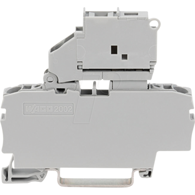 WAGO 2002-1611 - Terminal de fusibles gris 2 hilos 2,5 mm² WAGO 2002-1611 - Terminal de fusibles gris 2 hilos 2,5 mm²
