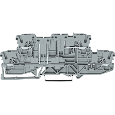WAGO 2002-2941 - Terminal de doble aislamiento, L/L, 2,50 mm², gris WAGO 2002-2941 - Terminal de doble aislamiento, L/L, 2,50 mm², gris