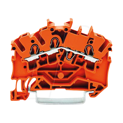 WAGO 2002-6302 - Borne de paso, conductor triple, diámetro 0,25 - 2,5 mm, WAGO 2002-6302 - Borne de paso, conductor triple, diámetro 0,25 - 2,5 mm,