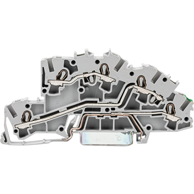 WAGO 2003-7645 - Bornes de instalación - Gris - 3 niveles, 32A, 0.25-4mm² WAGO 2003-7645 - Bornes de instalación - Gris - 3 niveles, 32A, 0.25-4mm²