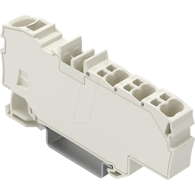 WAGO 2006-8039 - Terminal de distribución - Conexión con tornillo - 6 posiciones para cables de 1,5 mm² - 1 posición para cable de 6 mm² - Para riel DIN WAGO 2006-8039 - Terminal de distribución - Conexión con tornillo - 6 posiciones para cables de 1,5 mm² - 1 posición para cable de 6 mm² - Para riel DIN