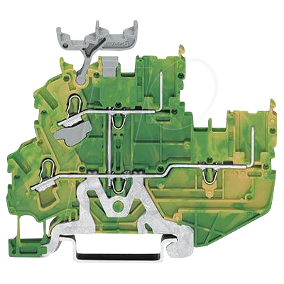 WAGO 2022-2237 - Terminal básico de 2 conductores - Verde WAGO 2022-2237 - Terminal básico de 2 conductores - Verde