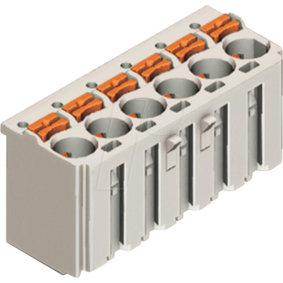 WAGO 2092-1125 - conector hembra de 1 hilo, 5 polos, hasta 2,5 mm² WAGO 2092-1125 - conector hembra de 1 hilo, 5 polos, hasta 2,5 mm²