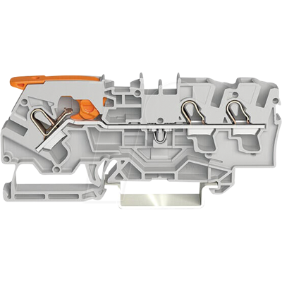WAGO 2104-1301 - Bloques terminales de 3 conductores - Gris WAGO 2104-1301 - Bloques terminales de 3 conductores - Gris