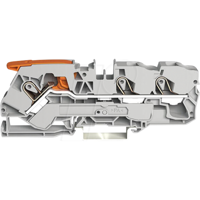 WAGO 2110-1301 - Bloques terminales de paso para 3 conductores - Gris WAGO 2110-1301 - Bloques terminales de paso para 3 conductores - Gris
