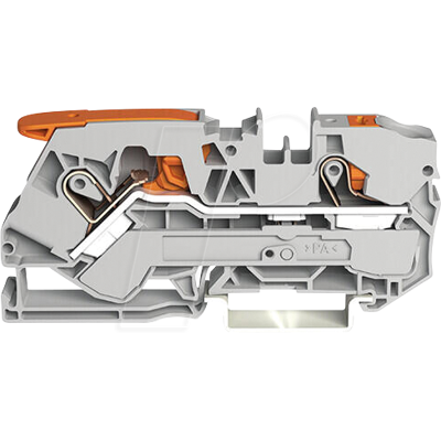 WAGO 2110-5201 - Bloques terminales - 2 conductores, 10 mm², gris WAGO 2110-5201 - Bloques terminales - 2 conductores, 10 mm², gris