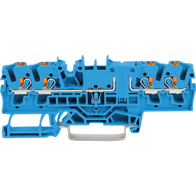 WAGO 2202-1804 - Conector de paso de 4 hilos - Azul WAGO 2202-1804 - Conector de paso de 4 hilos - Azul